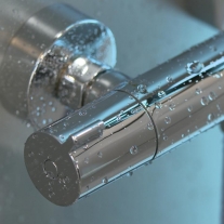 Baterie cada-dus termostatata Hansgrohe, Ecostat 1001, crom